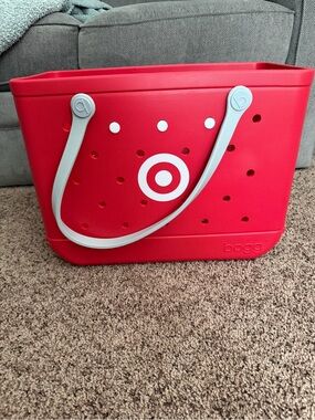 Target x Bogg Red Tote Bag Large Size NWT